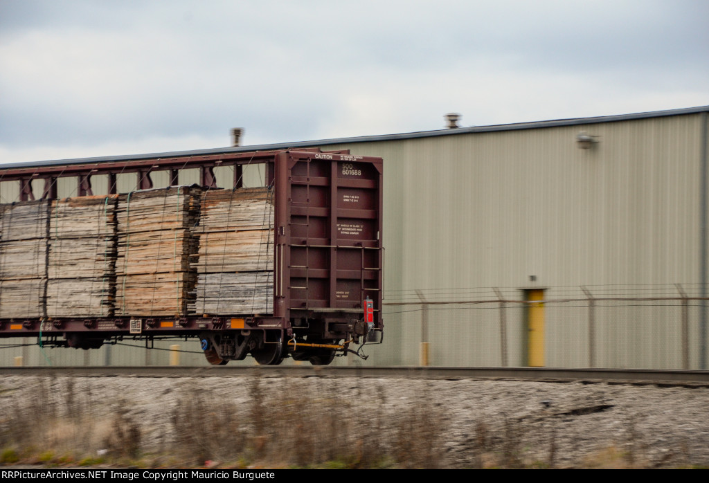 SOO Centerbeam Flat Car